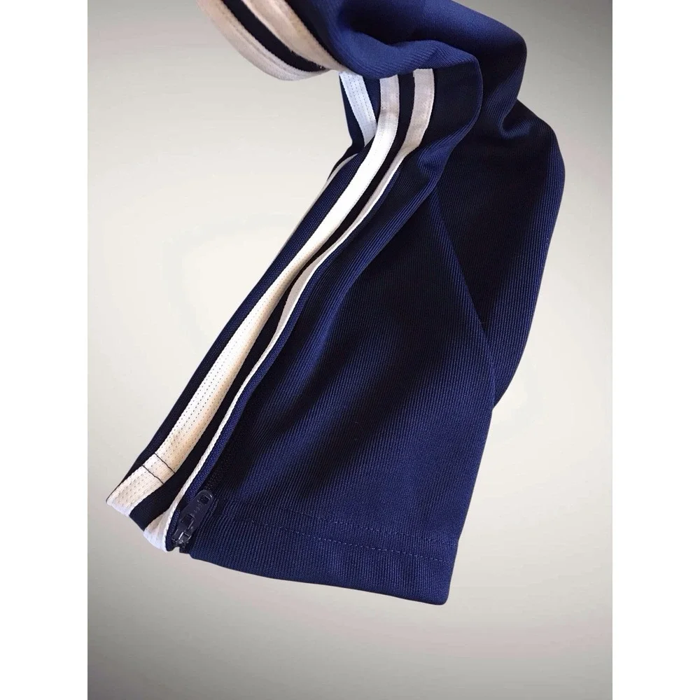 Adidas Track Aeroready‎ Sweatpants Navy White Tapered Bottom Men's Size Large